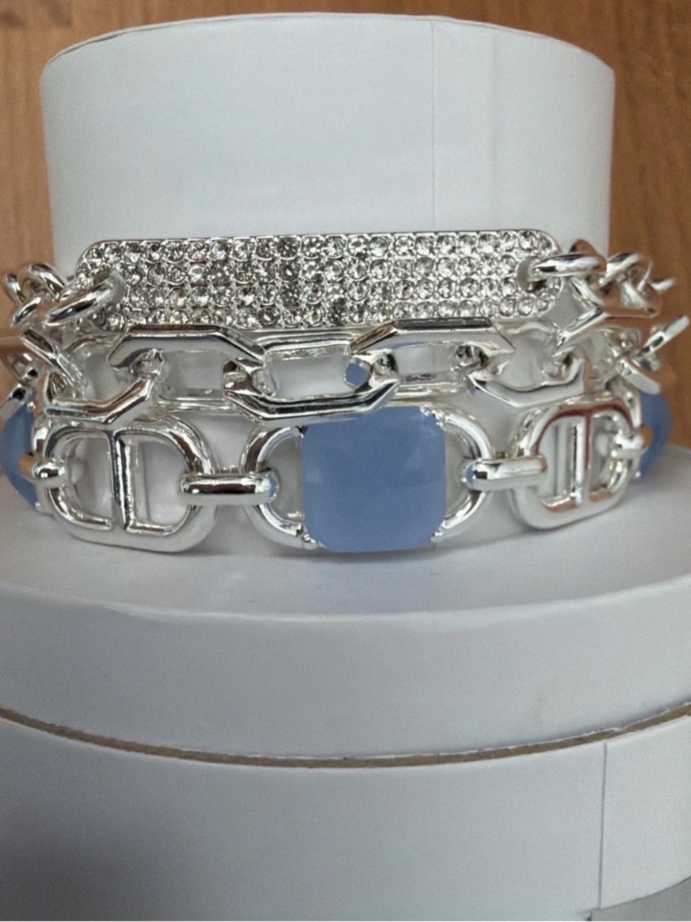 LOVE LIKE OURS Spring 2025 Bracelet Stack on Silver Plating Bomb Party NEW!